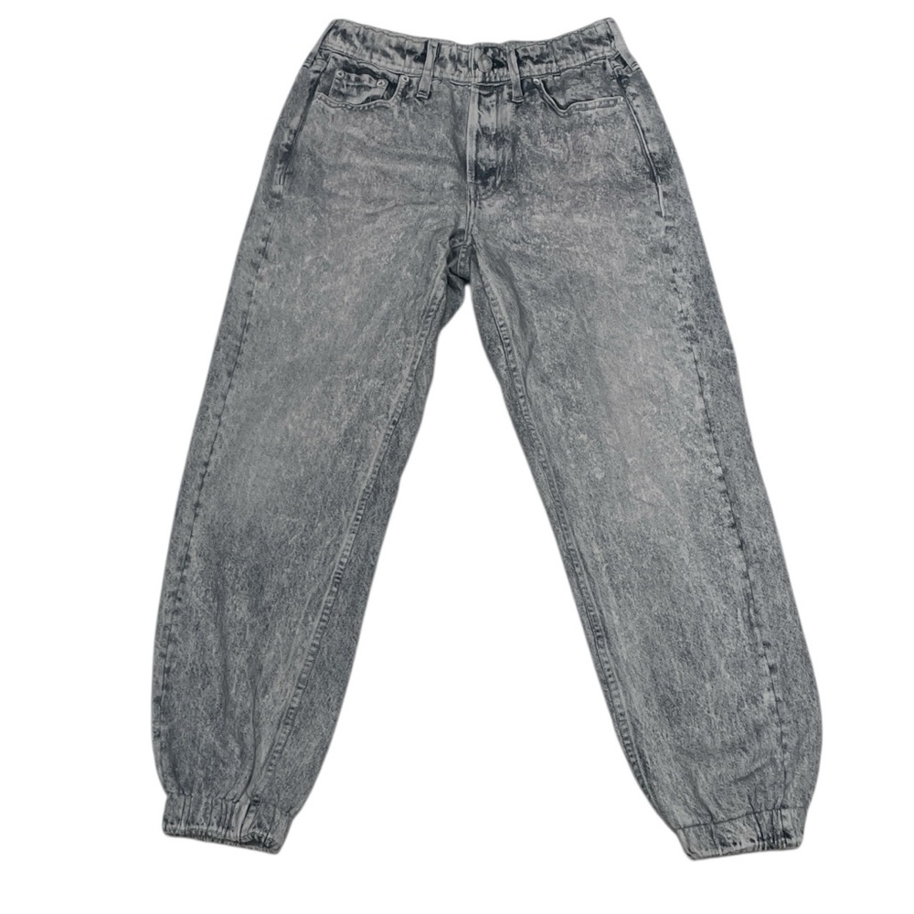 rag & bone Acid Wash Gray Track Joggers